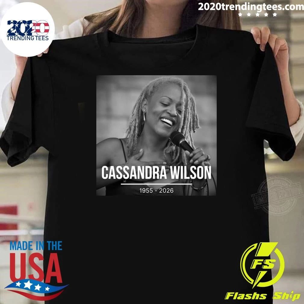 Rip Cassandra Wilson 1955-2026 Shirt