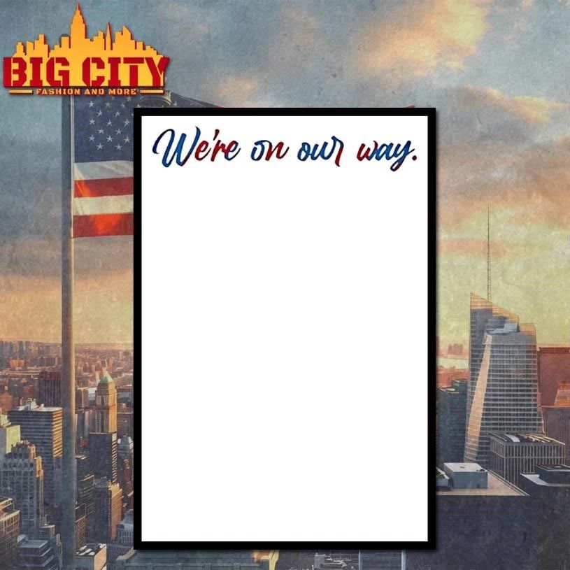 Were On Our Way European Tour Shirt