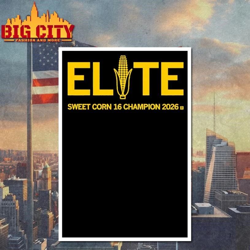 Elite Sweet Corn 16 Champion 2026 College Basketball Shirt