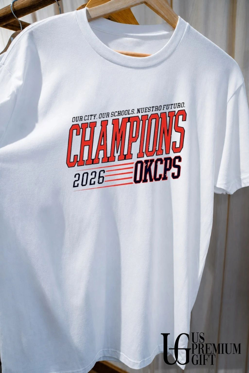Oklahoma City Public Schools Champions 2026 our city our schools nuestro futuro shirt