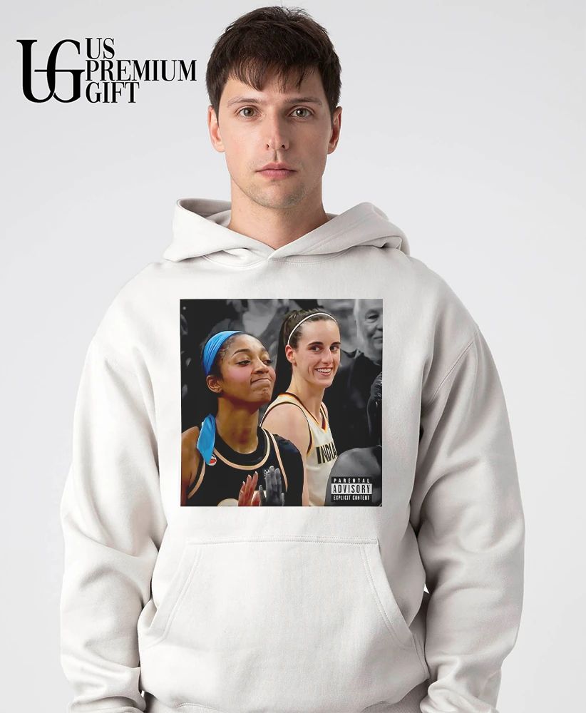 Caitlin Clark Laughing at Angel Reese shirt