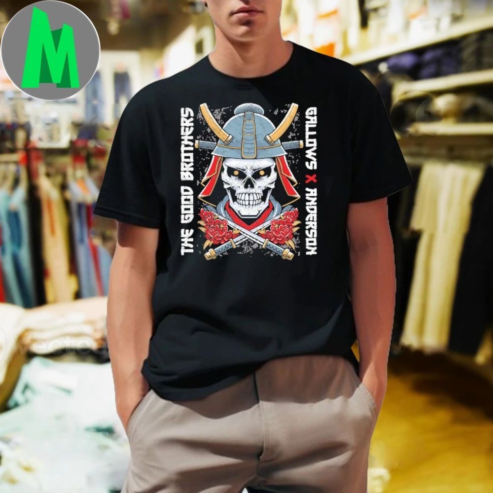 GB SAMURAI The Good Brothers Gallows ANd Anderson Shirt