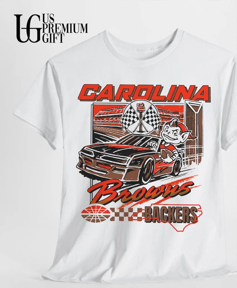 Carolina Browns Backers racing graphic shirt