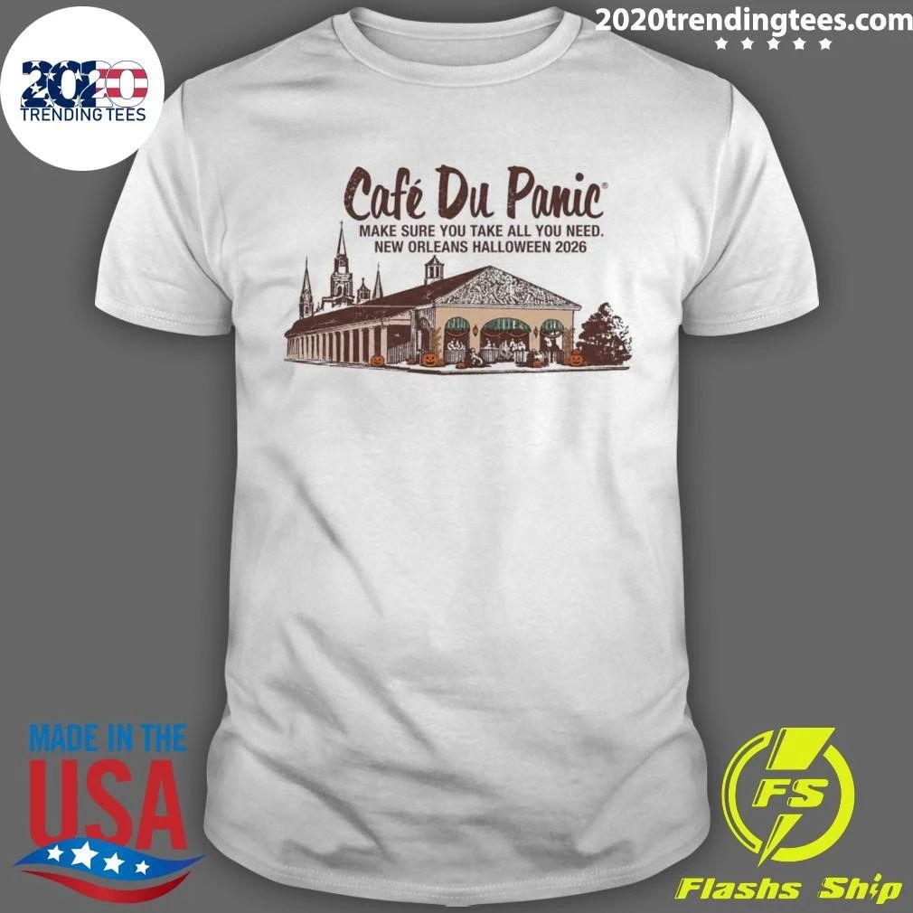 Widespread Panic Café Du Panic New Orleans Halloween 2026 Shirt