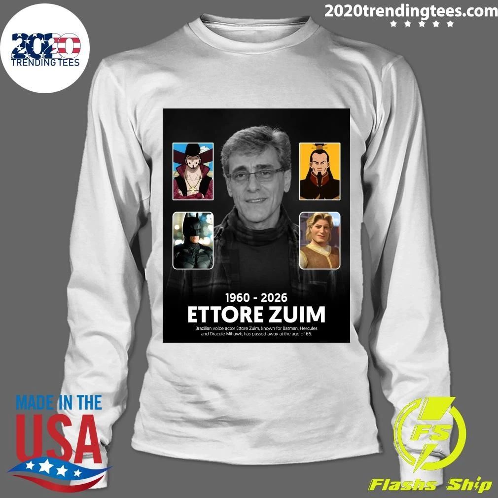 Rip Ettore Zuim 1960-2026 Another Legendary Voice From Our Childhood Is Gone Shirt
