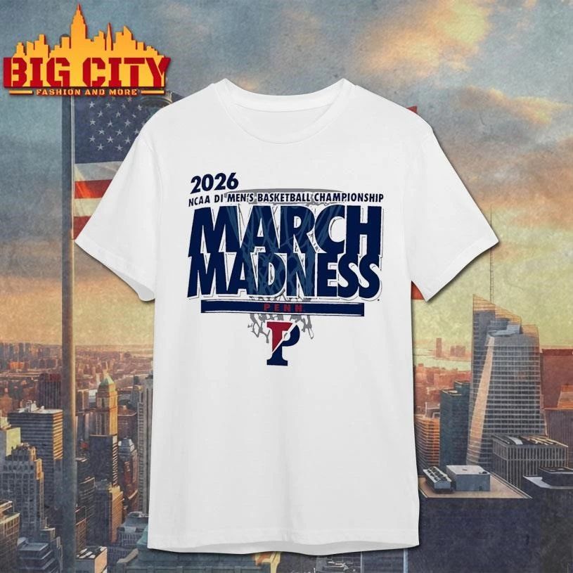 Penn Quakers March Madness NCAA DI Men’s Championship College Basketball Shirt
