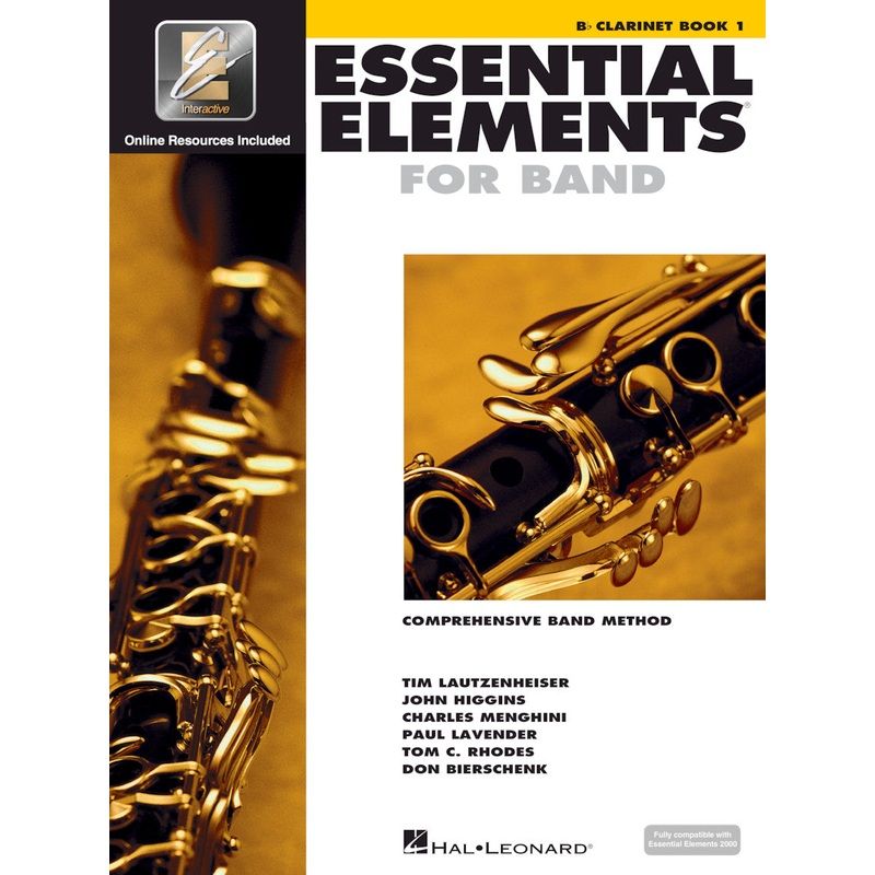862569 Hal Leonard Essential Elements for Band Bb Clarinet Book 1 with EEi