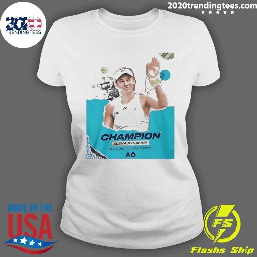 Elena Rybakina 2026 Women’s Tennis Champion Shirt