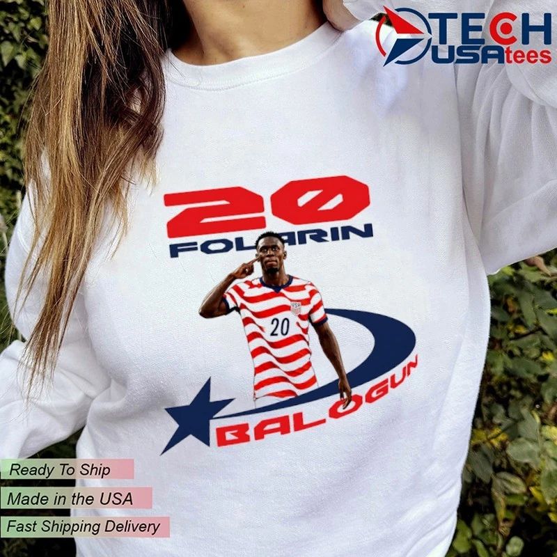 Folarin Balogun 20 United States National Team shirt