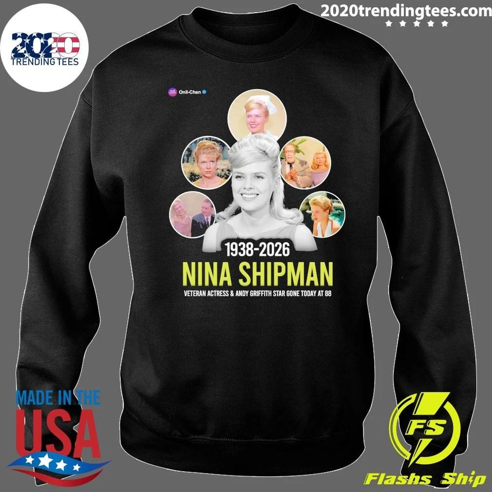 Nina Shipman 1938-2026 Veteran Actress & Andy Griffith Star Gone At 88 Shirt