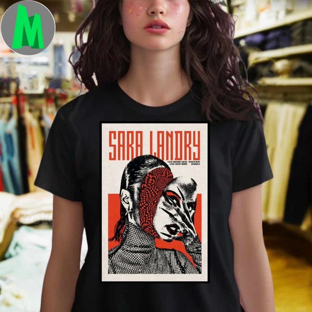 Sara Landry 11 28-11 29 2025 Palace Of Fine Arts In San Francisco CA Poster T-Shirt