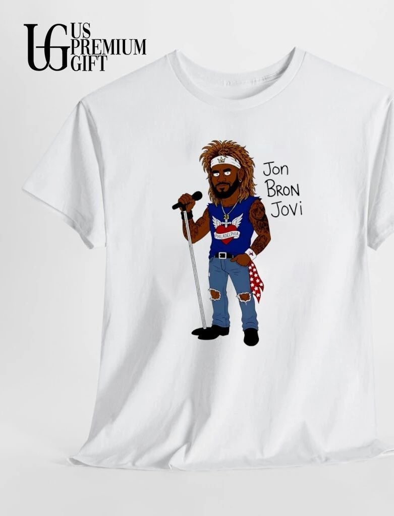 Lebron Jame Jon Bron Jovi shirt