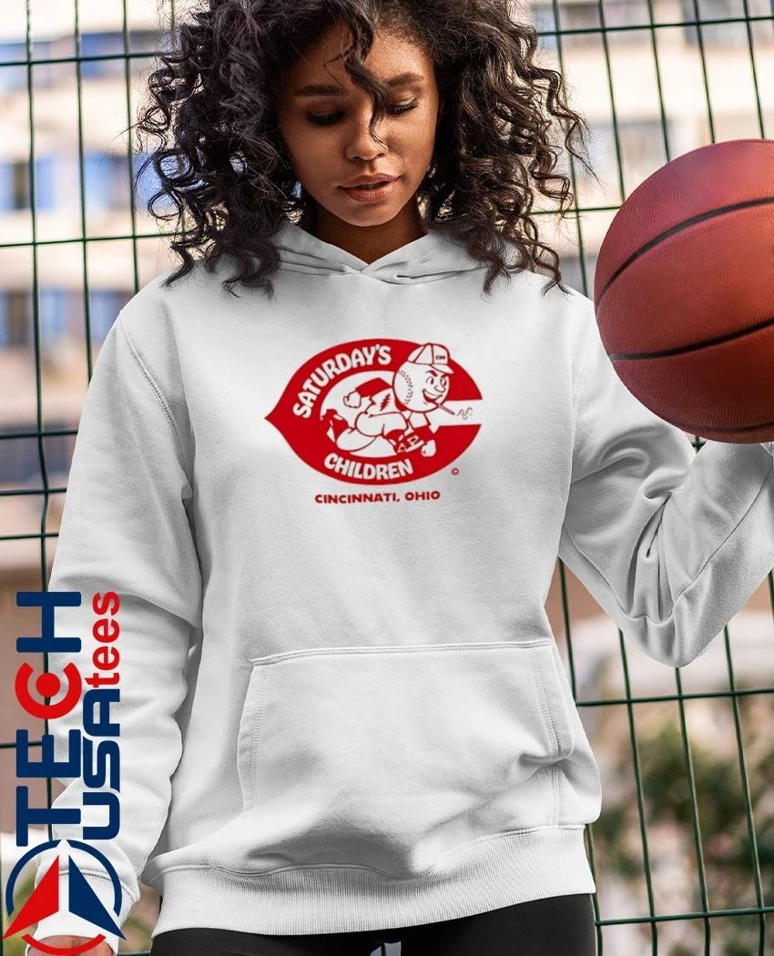 Saturday’s Children Cincinnati Reds Ohio logo shirt