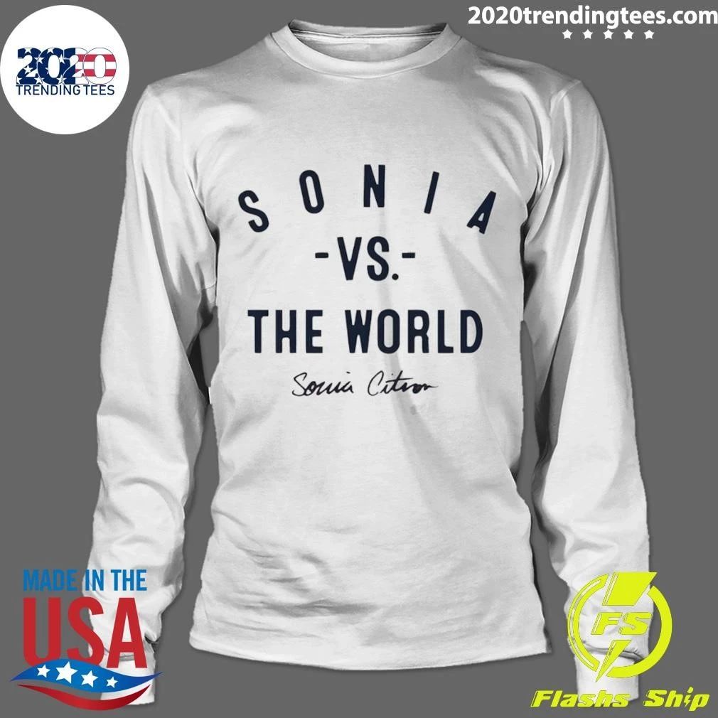 Sonia Citron Vs The World Usa Basketball Signature Shirt