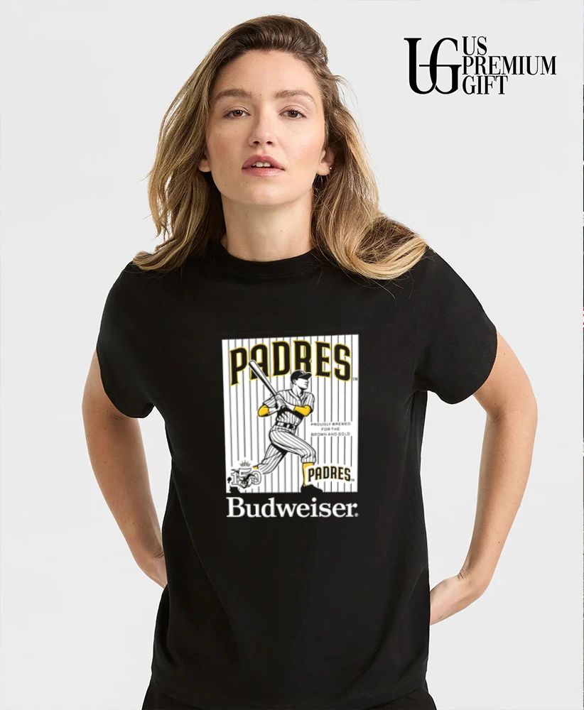 San Diego Padres baseball 150 Years Budweiser shirt