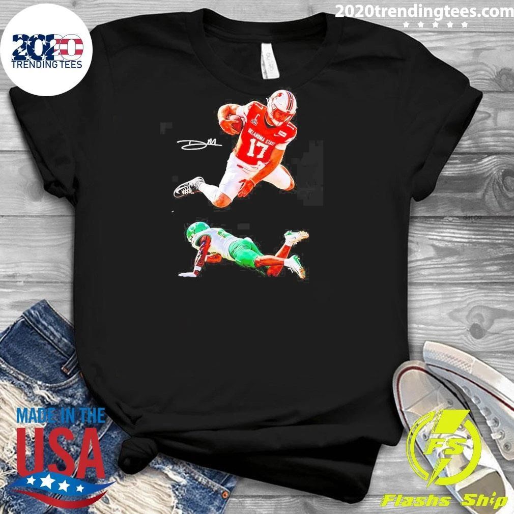Oklahoma State Cowboys 17 Signature College Football Shirt