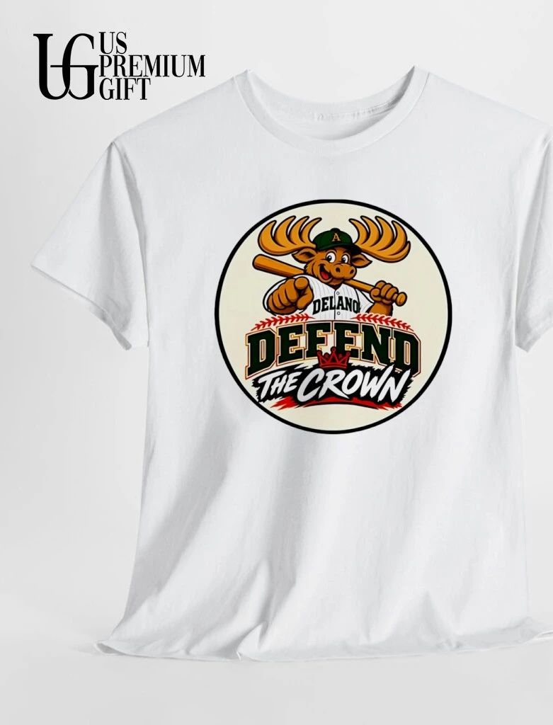 Delano As Defend the Crown Baseball mascot shirt