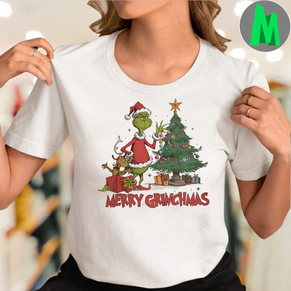 Merry Grinchmas Retro Christmas Shirt