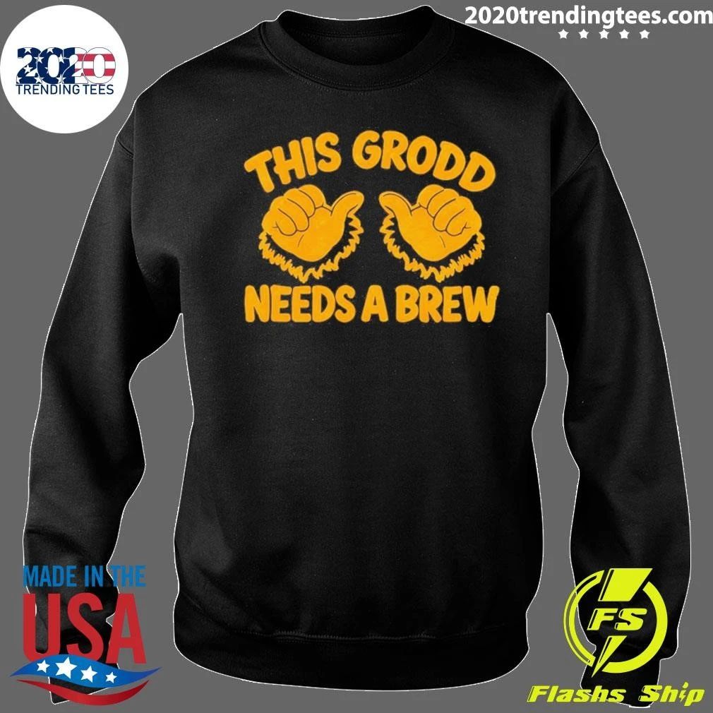 Gorilla Grodd This Grodd Needs A Brew Shirt