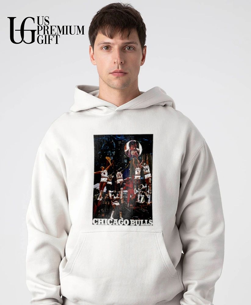Chicago Bulls Downtown 1972 Team Collage shirt