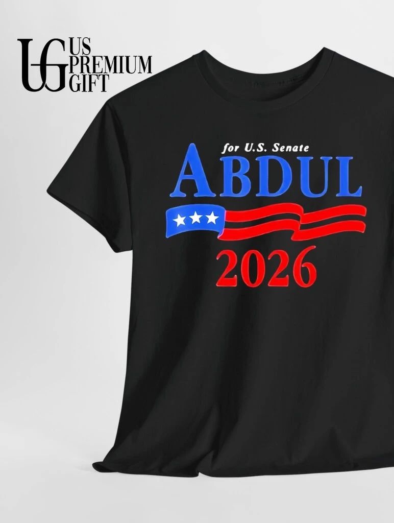 ABDUL for US Senate 2026 shirt