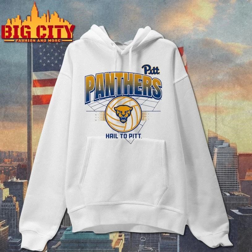 Pitt Panthers Volleyball Grid Graphic Shirt