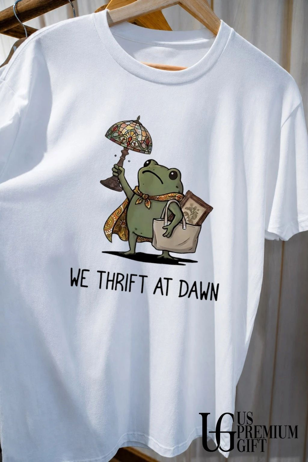 Frog we Thrift at Dawn shirt