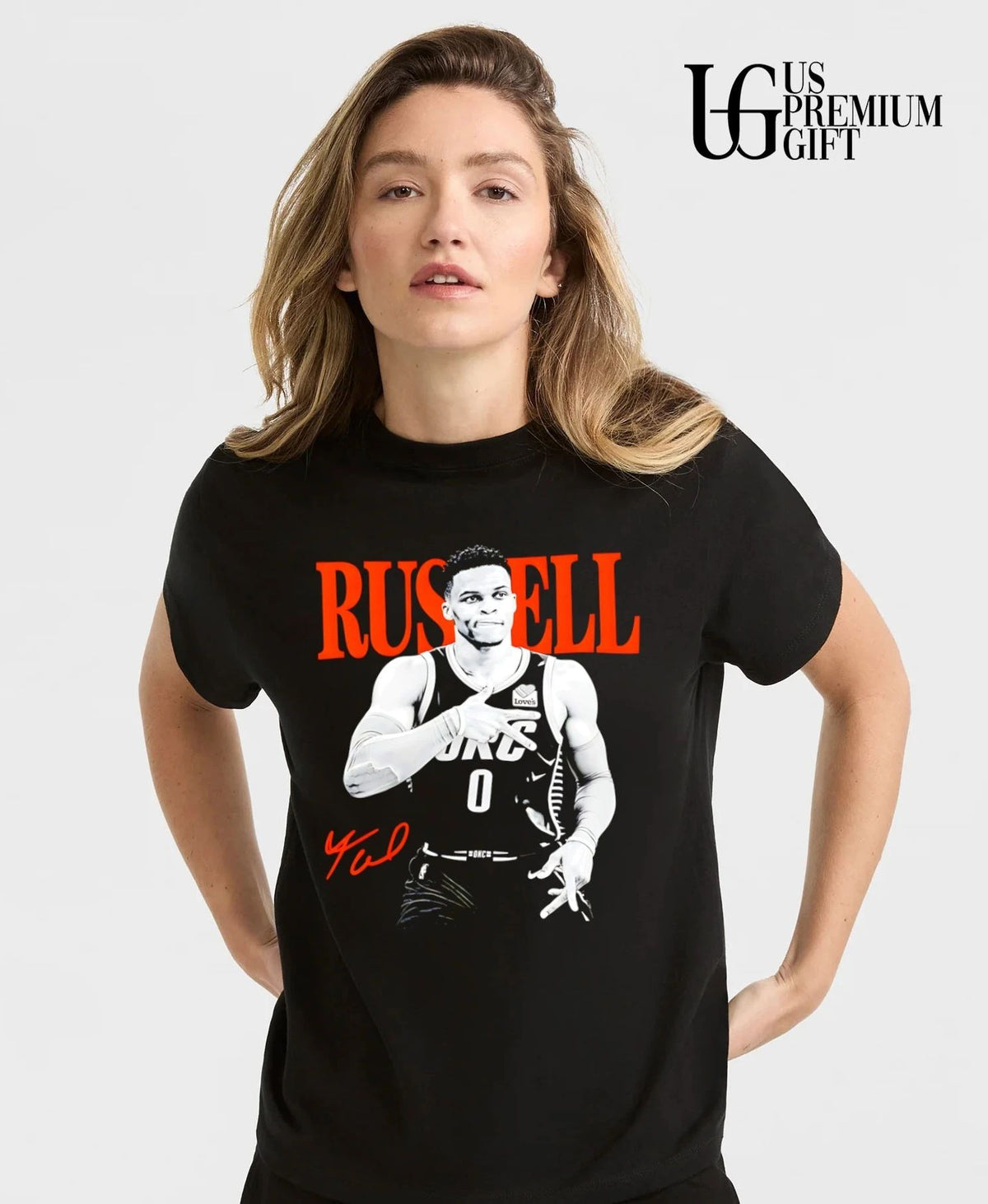 Russell Westbrook Oklahoma City Thunder basketball signature shirt