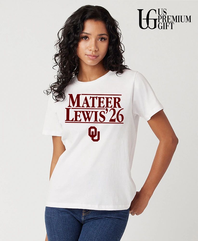 Michael Mateer and Taylor Lewis Oklahoma Sooners College Football MATEER LEWIS ’26 shirt