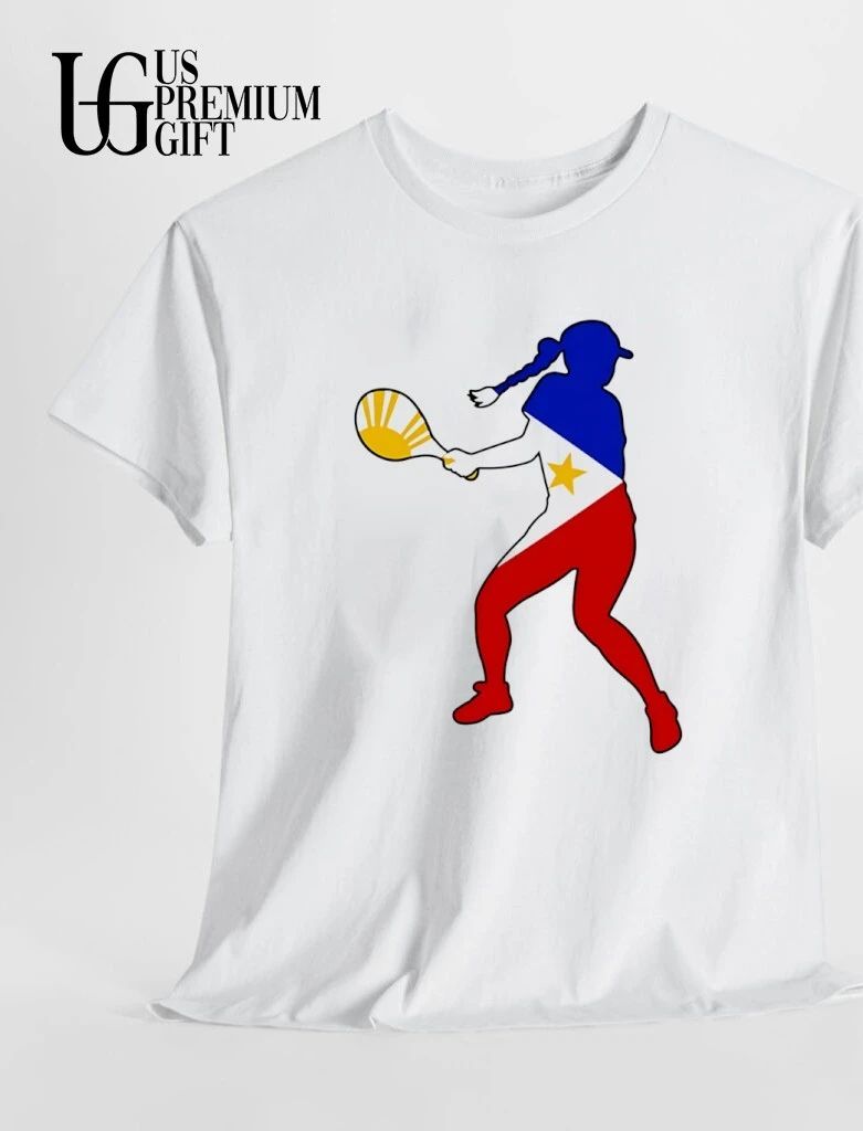 Alexandra Eala Philippines Tennis player silhouette shirt