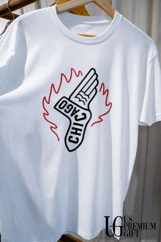 Chicago White Sox Winged Sock Baseball shirt