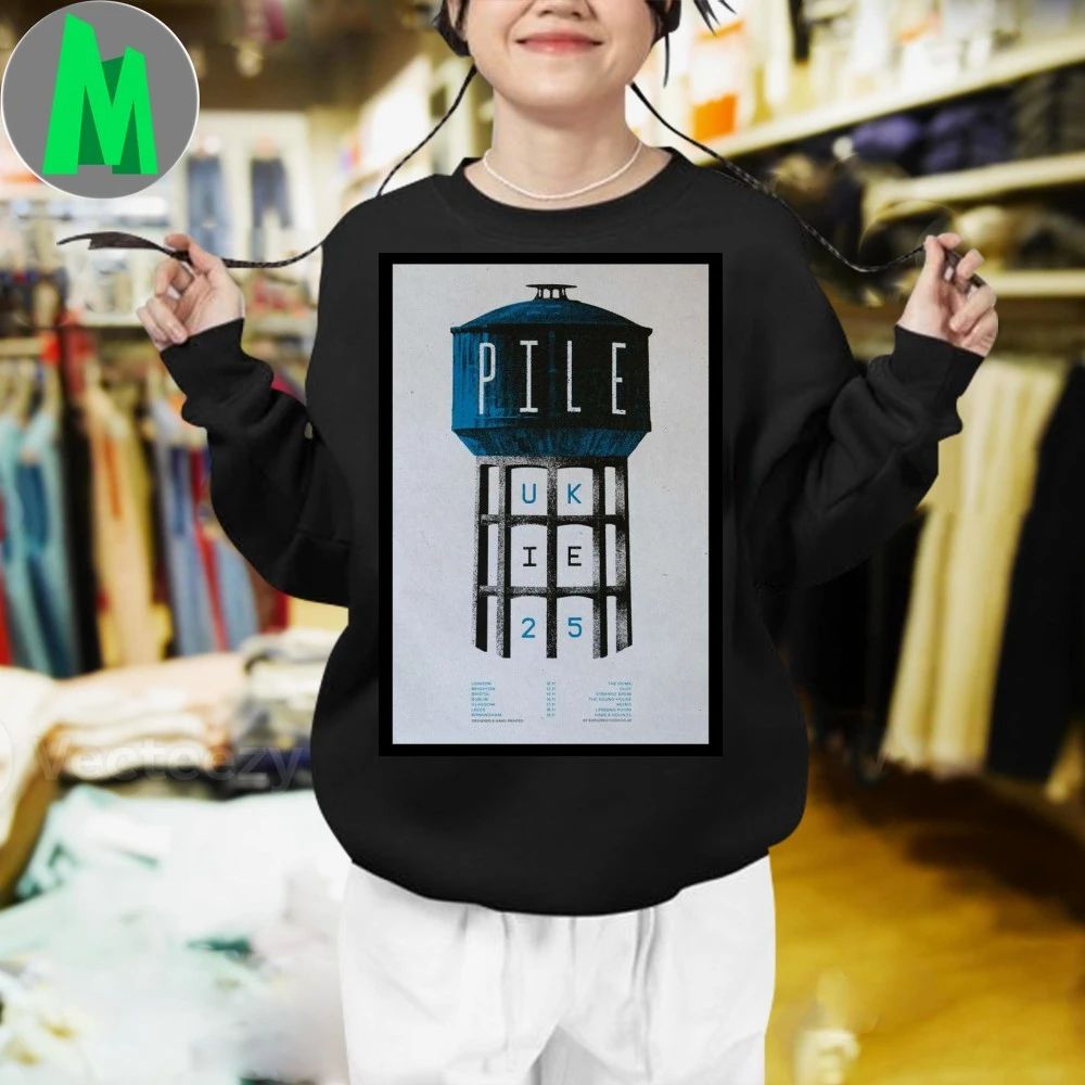 Pile UK & Ireland Tour 2025 Poster Shirt