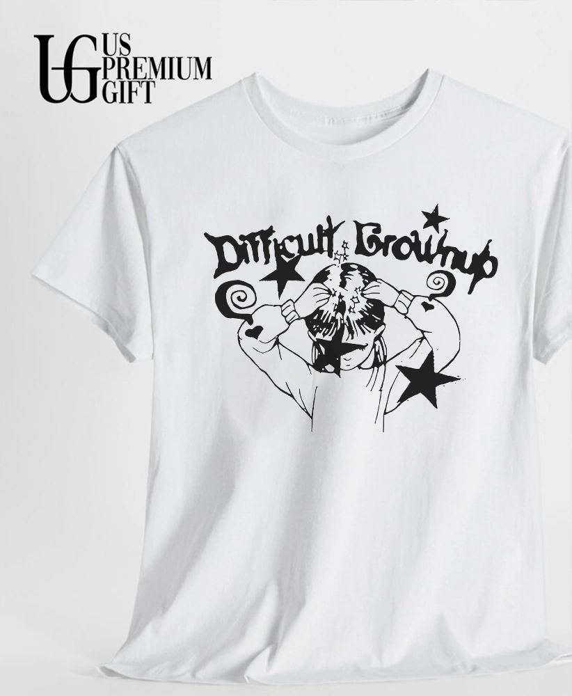 Difficult Growing Up Ringer shirt