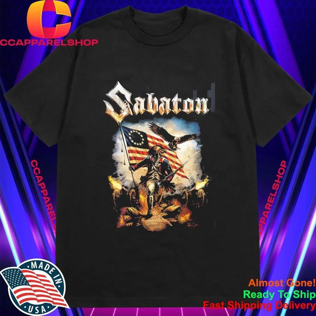 Sabaton USA Happy 4th Of July 2026 Liberty Of Death Shirt