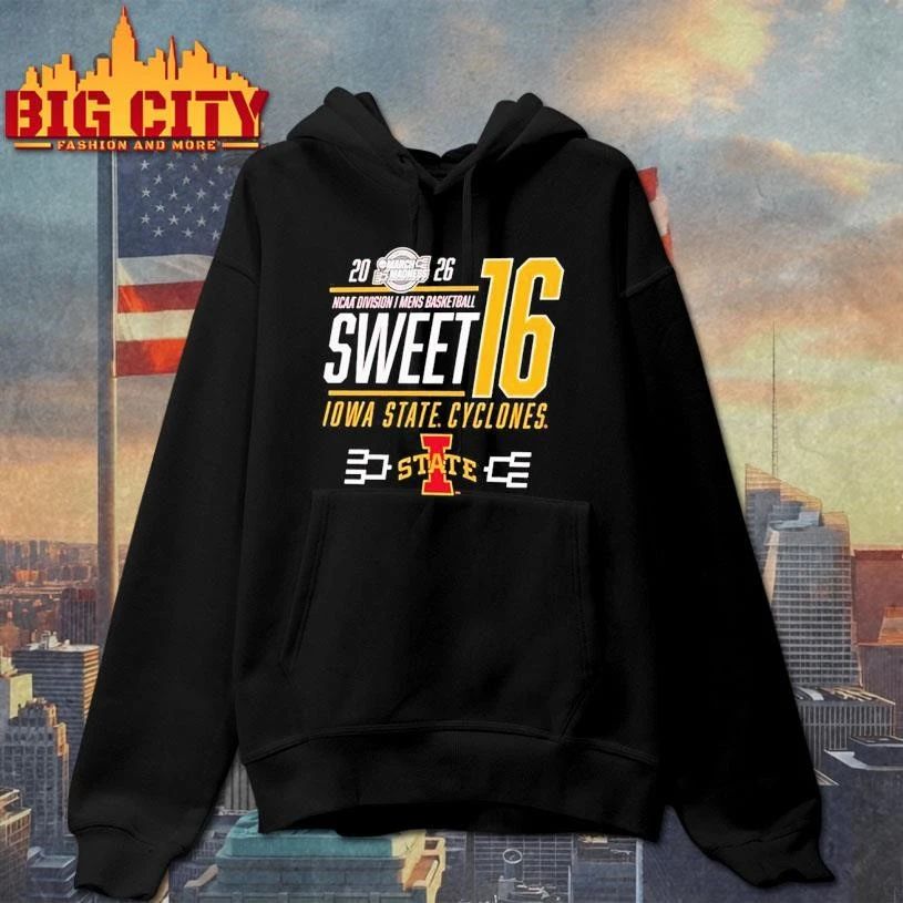 Iowa State Cyclones NCAA March Madness Sweet 16 Bound 2026 classic Shirt