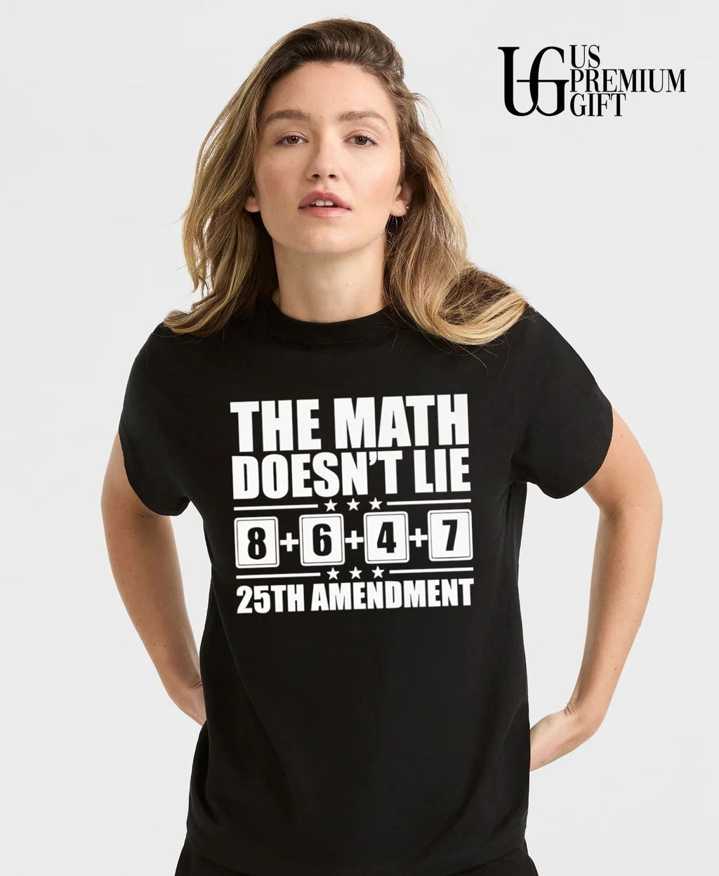 The Math Doesn’t Lie 8647 25th Amendment shirt