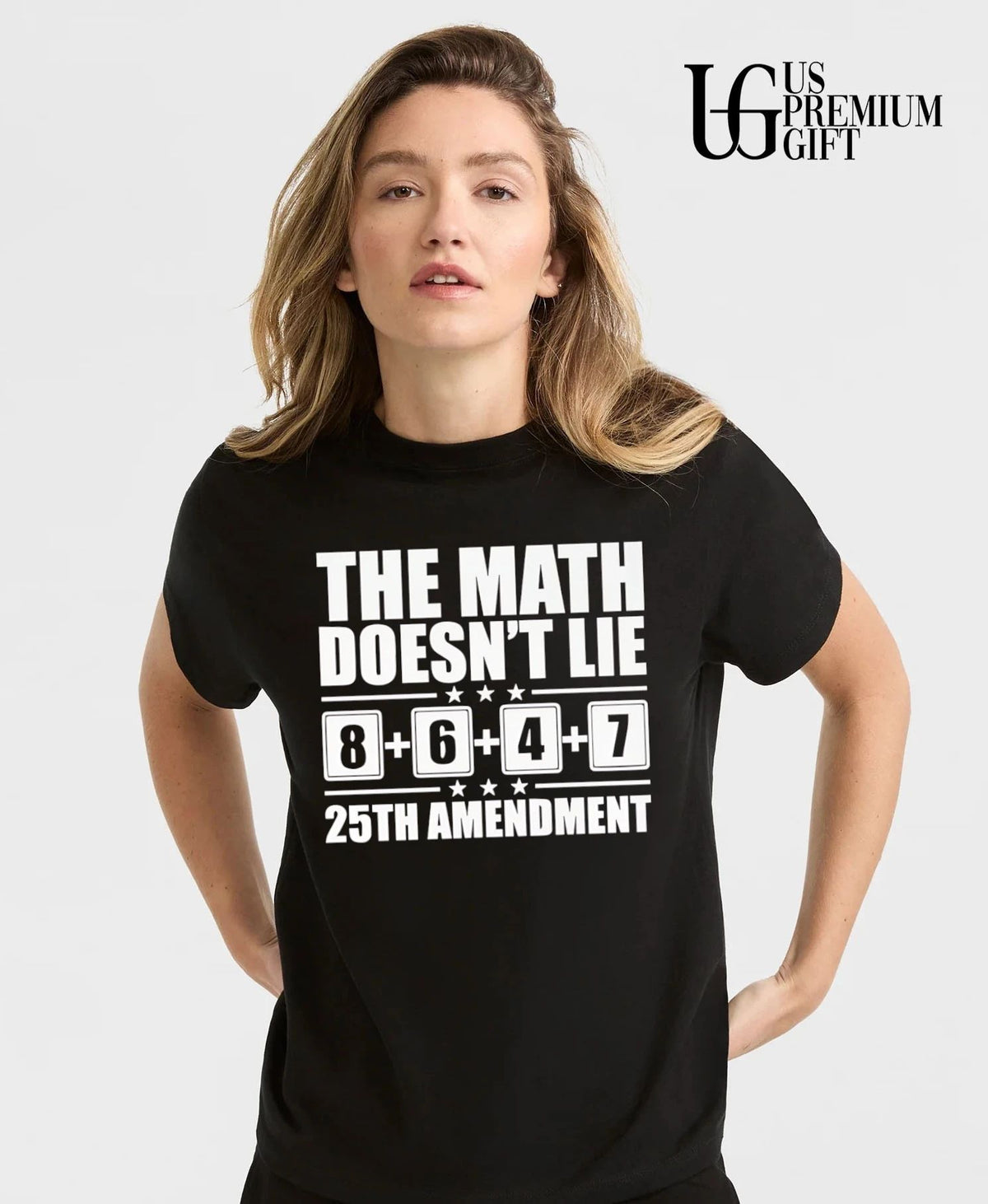 The Math Doesn’t Lie 8647 25th Amendment shirt