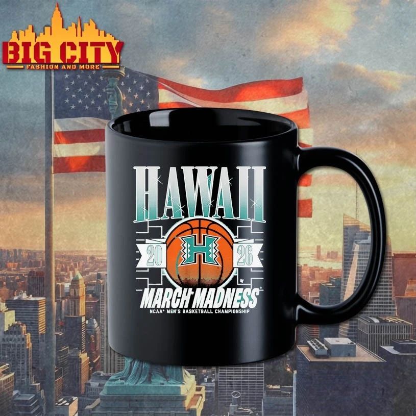 March Madness Hawaii Rainbow Warriors 2026 NCAA men’s basketball championship T-shirt