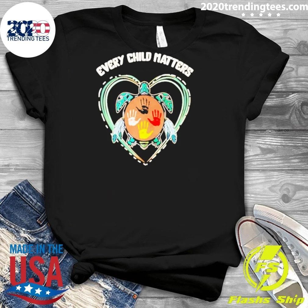 Every Child Matters Native Hand Shirt