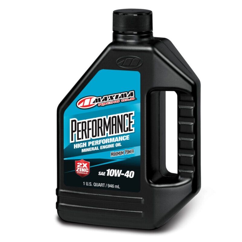 Maxima Performance Auto Performance 10W40 Mineral Engine Oil – Quart