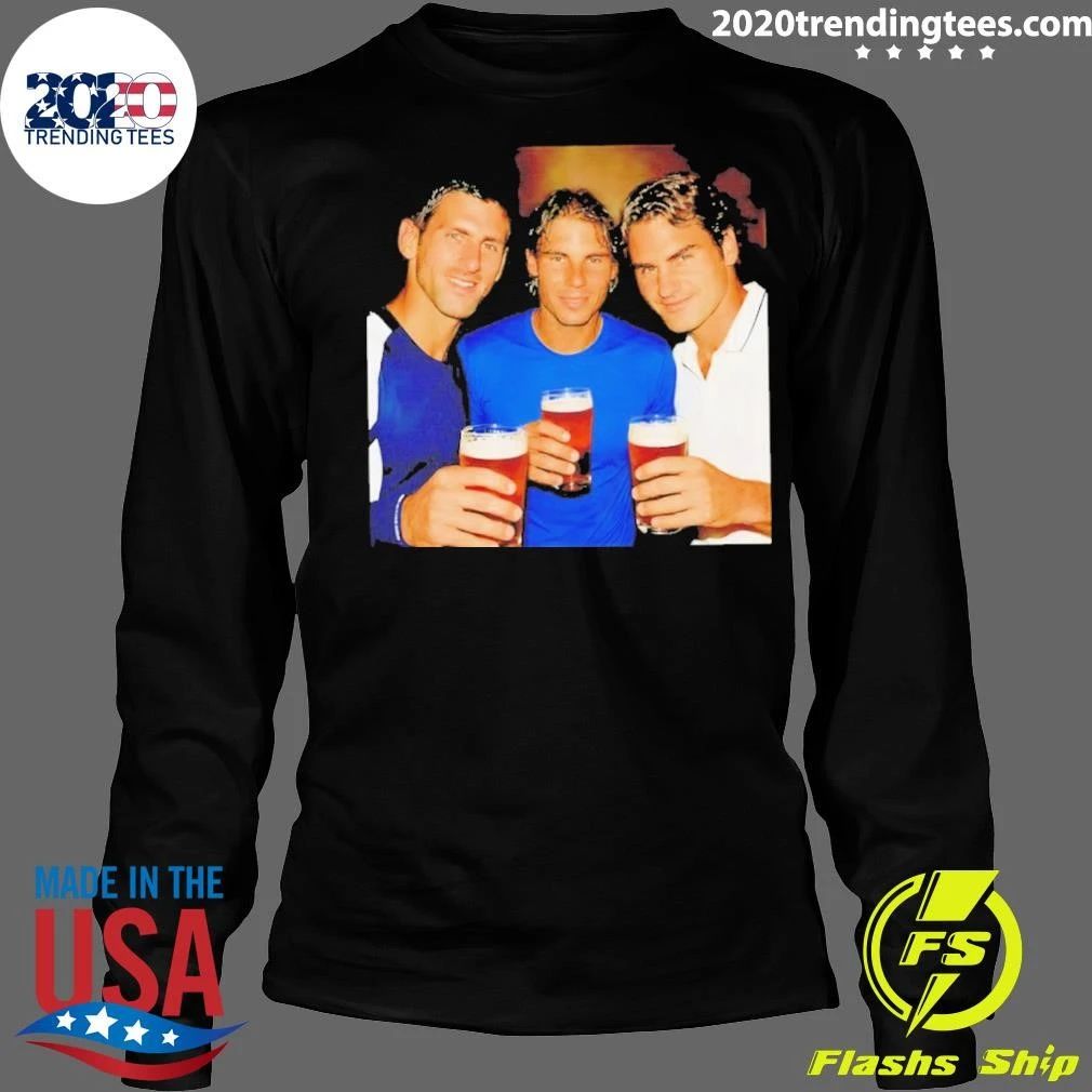 Nolefam Rafa And Rfans Tennis Player Drinking Beer Shirt