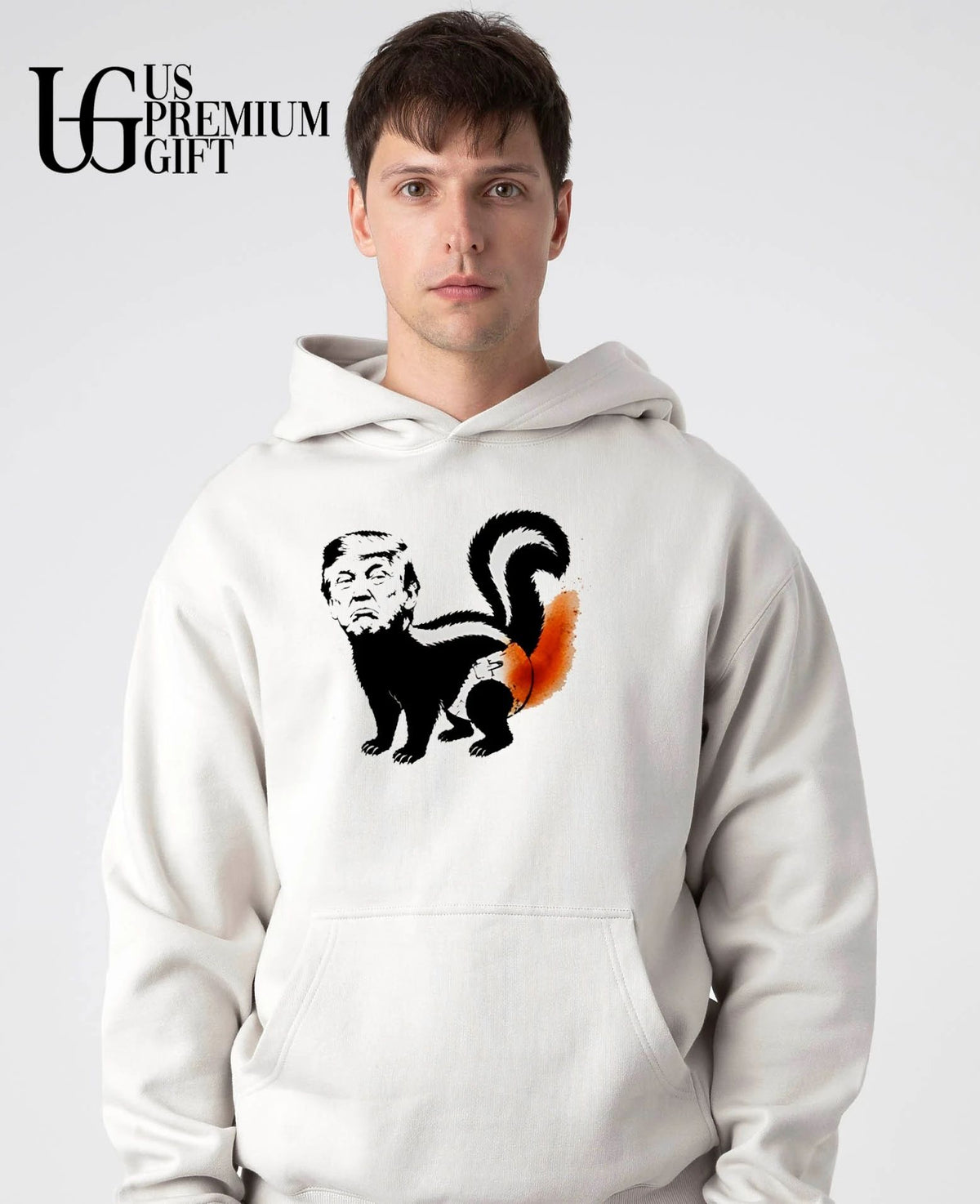 Donald Trump skunk caricature shirt