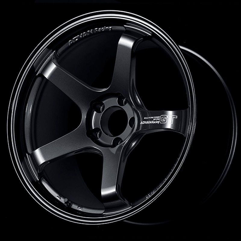 Advan GT Beyond 19×9.0 +25 5×114.3 Racing Titanium Black Wheel