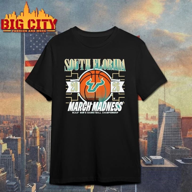 March Madness USF Bulls 2026 NCAA men’s basketball championship T-shirt