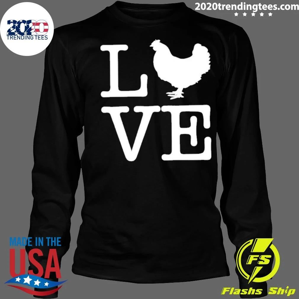 Hunter Luepke Love Chicken Shirt