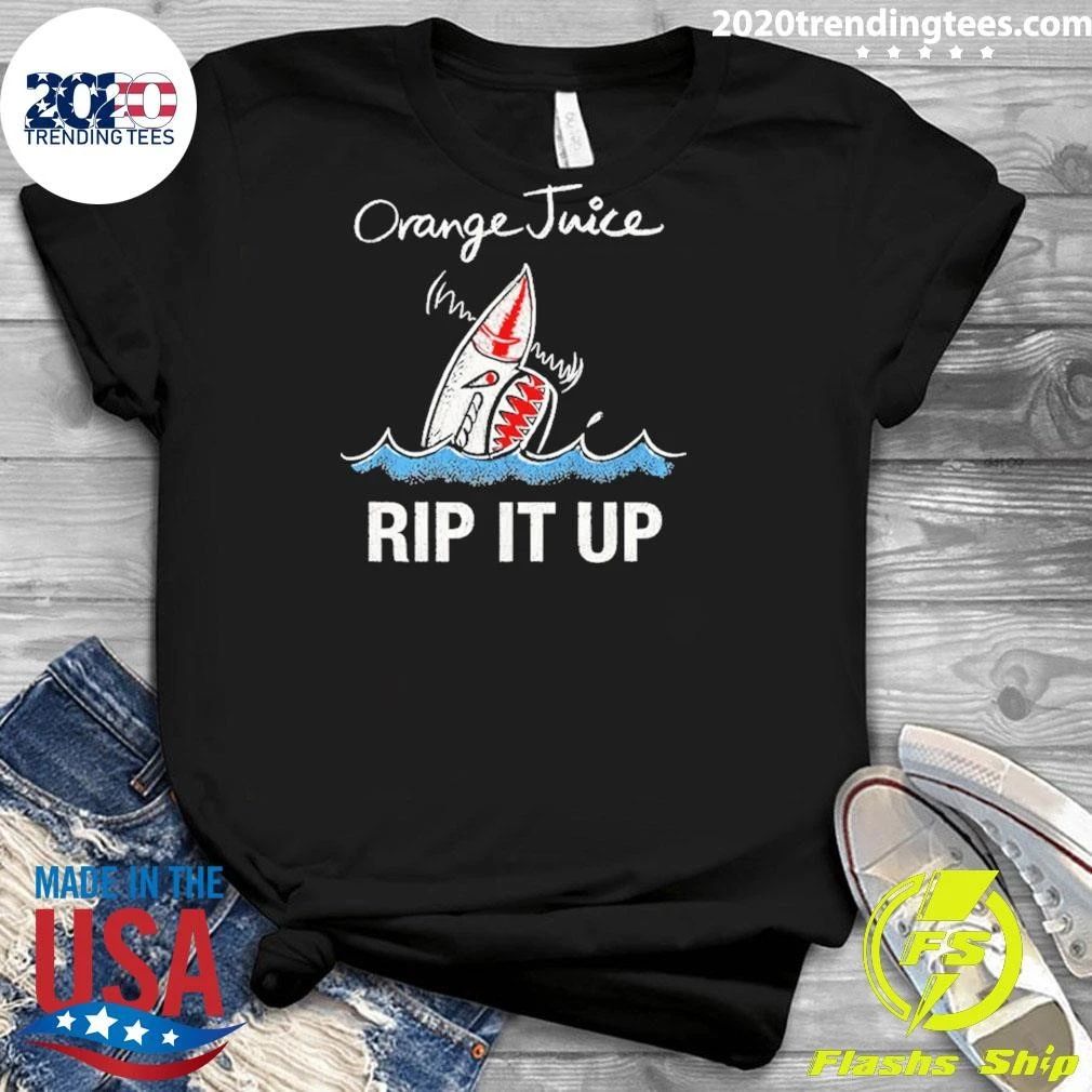 Orange Juice Rip It Up Punk Rock Music Shirt