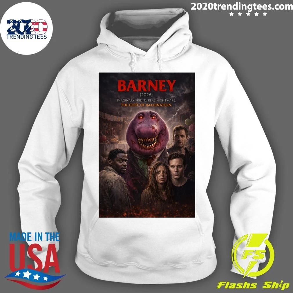 Barney 2026 Imaginary Friend, Real Nightmare The Cost Of Imagination Shirt