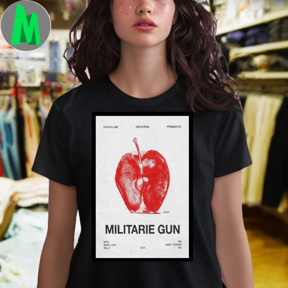 Militarie Gun Oct 5, 2025 Aggie Theatre, Fort Collins, CO Poster Shirt