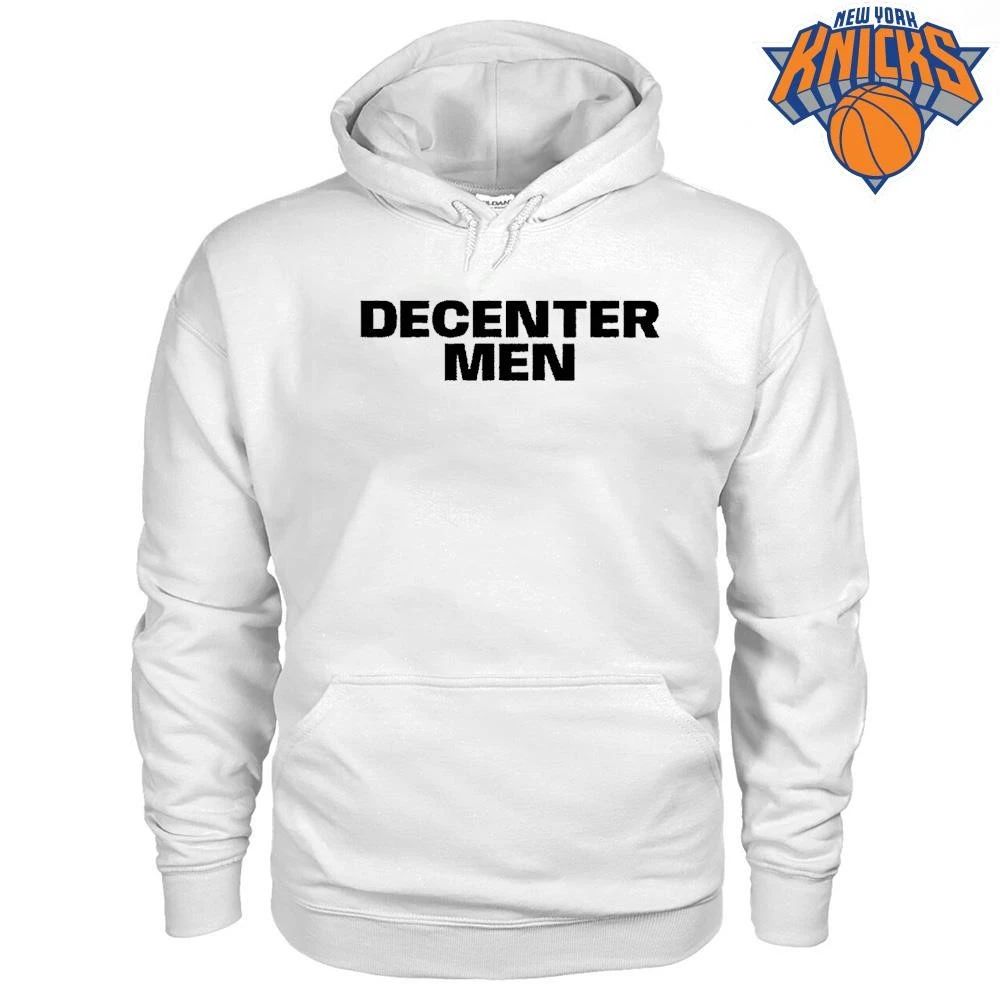 Decenter Men Anti Patriarchy Feminist Slogan Minimalist Shirt