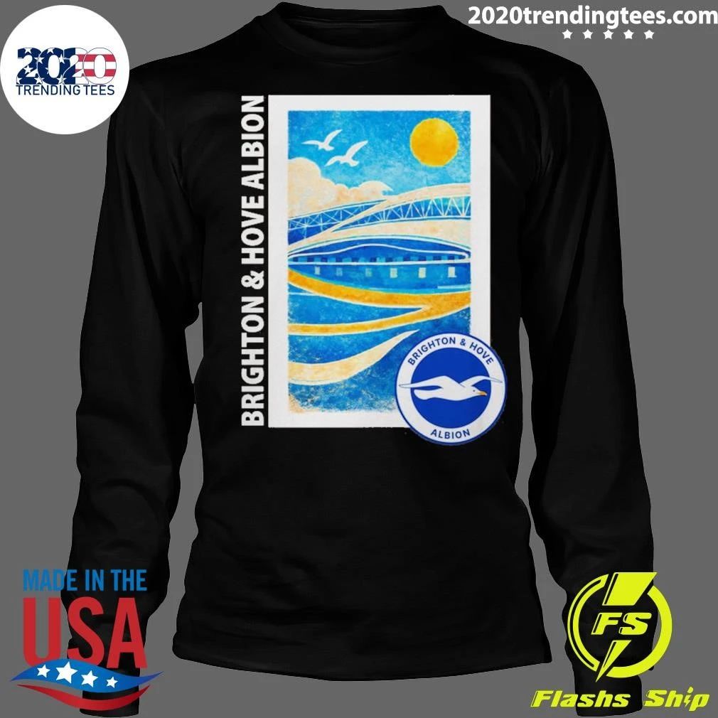 Brighton and Hove Albion 1863FC Post Stamp Soft Wash Shirt